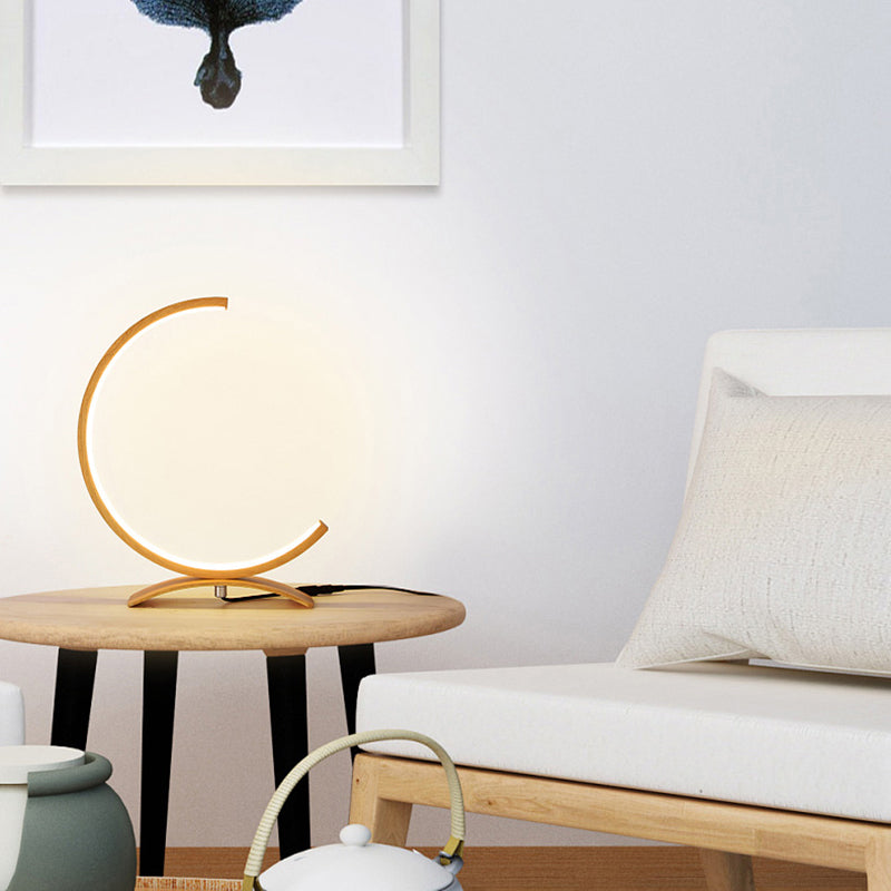 Linéara – Lampe de Table LED Moderne avec Variateur pour Salon