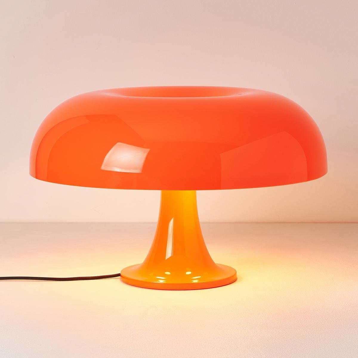 MushLight Lampe de Table Vintage – Champignon, Blanc, Intérieur