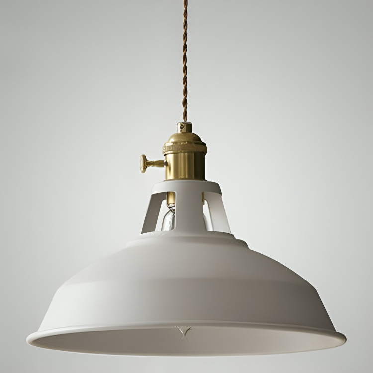 Suspension Vintage Métal 1-Lumière pour Restaurant Moderne