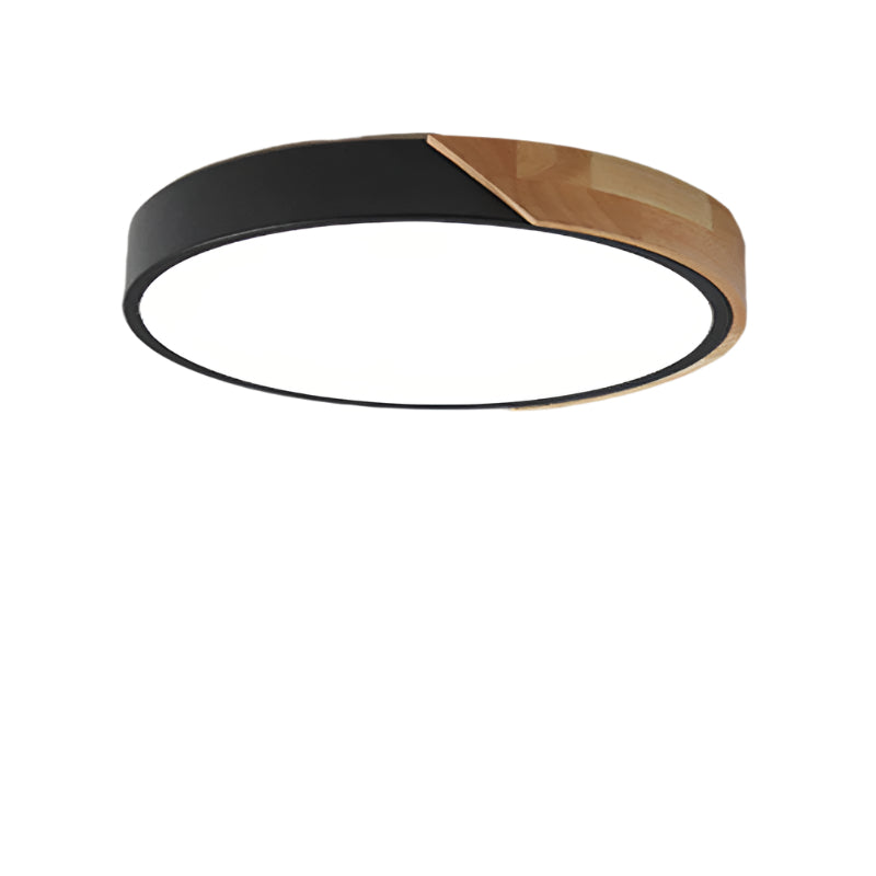 Averia – Plafonnier LED Rond Moderne Finition Blanc Salon