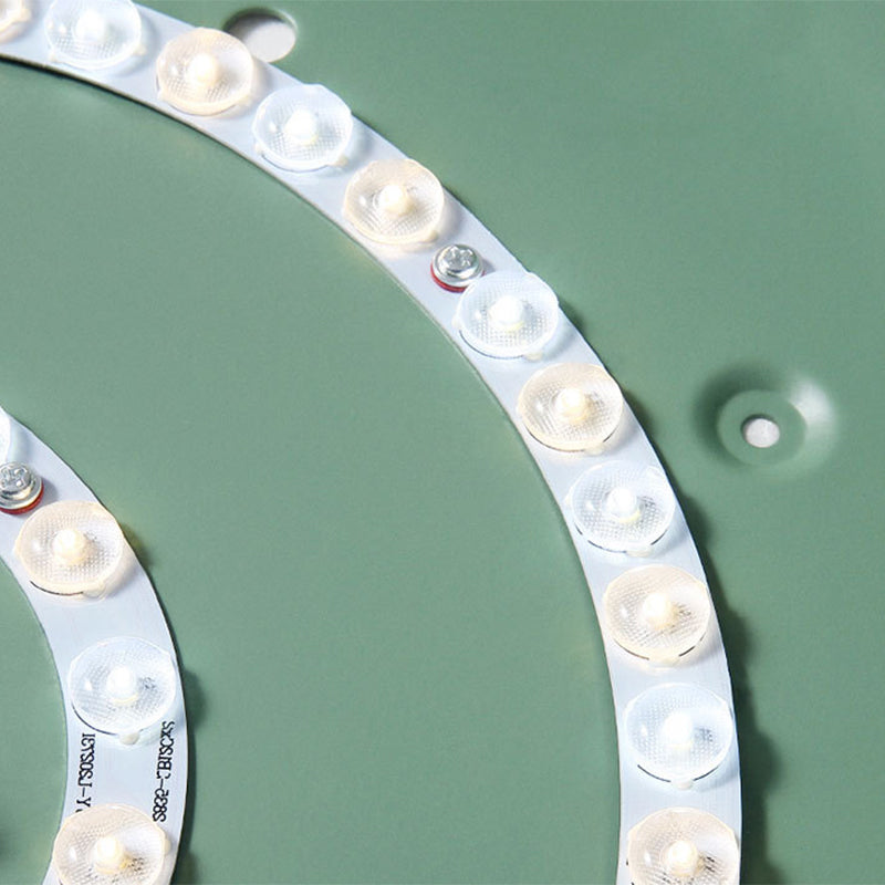Averia – Plafonnier LED Rond Moderne Finition Blanc Salon