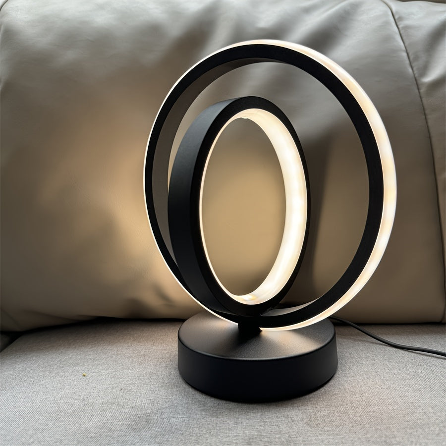 LumiRise – Lampe de table LED USB moderne et dimmable