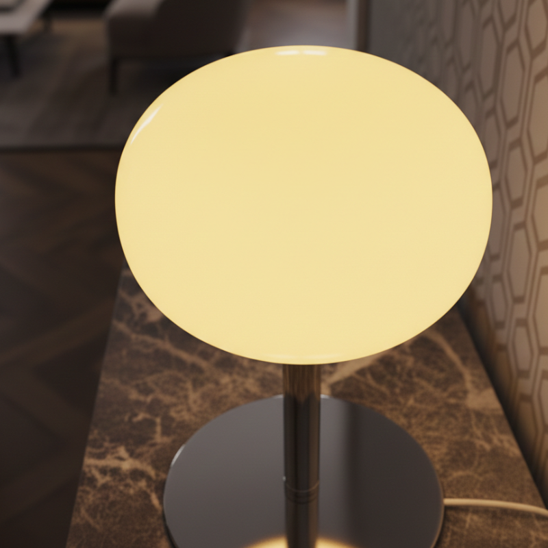 Écliora – Lampe de Table LED Rechargeable au Design Ludique pour Salon