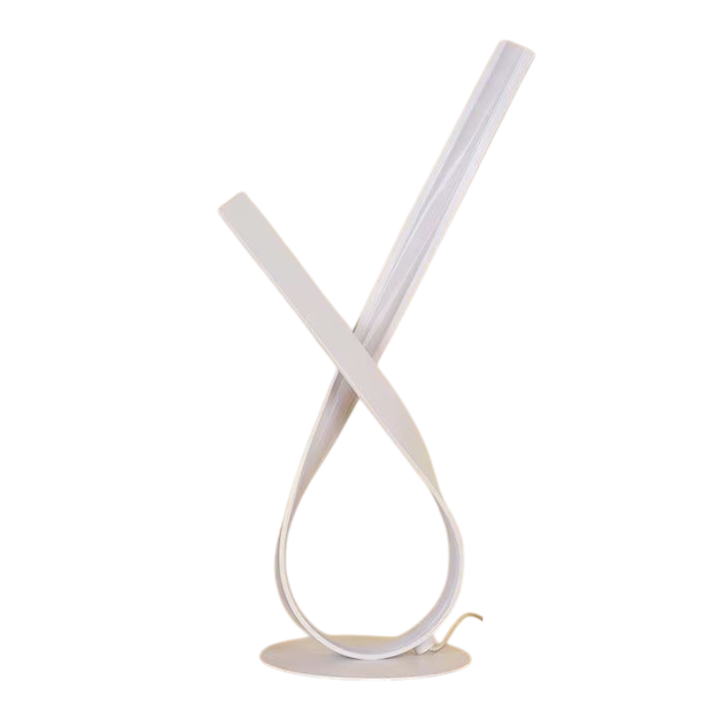 Lumévia – Lampe de Table LED Moderne avec Diffuseur Acrylique pour Salon