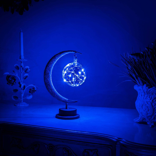 LunaSphere - Lampe LED en forme de lune pour une lumière envoûtante et magique