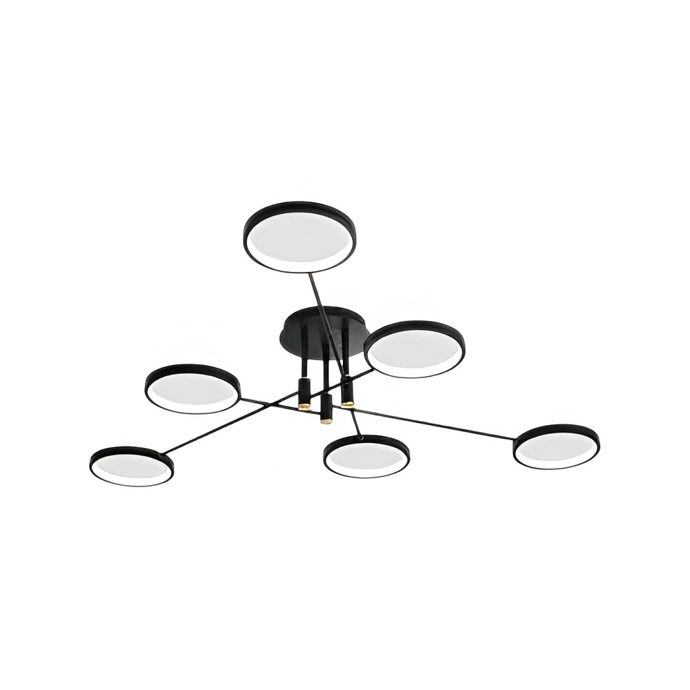 LumenVibe Lustre LED – Design Moderne avec Suspension Réglable