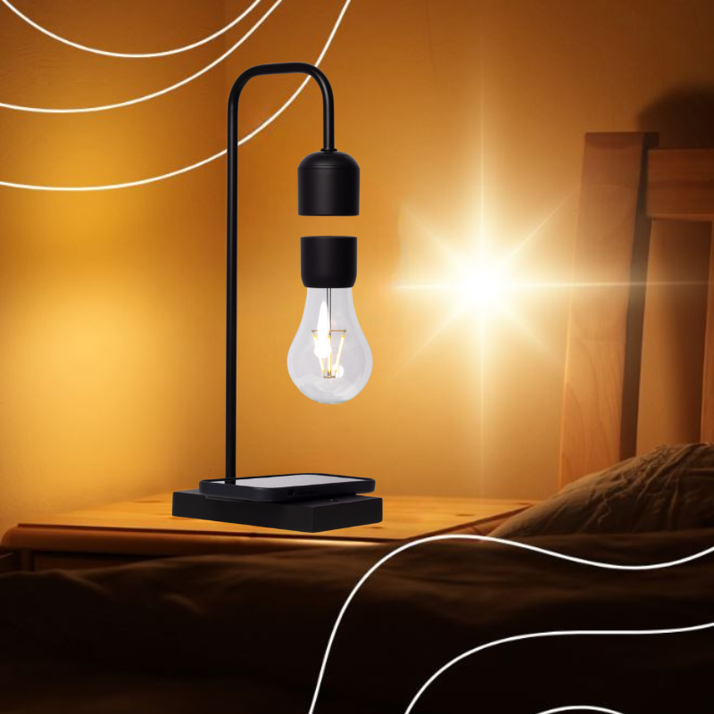 HoverLite - Lampe LED flottante sans fil au design minimaliste et élégant pour maison