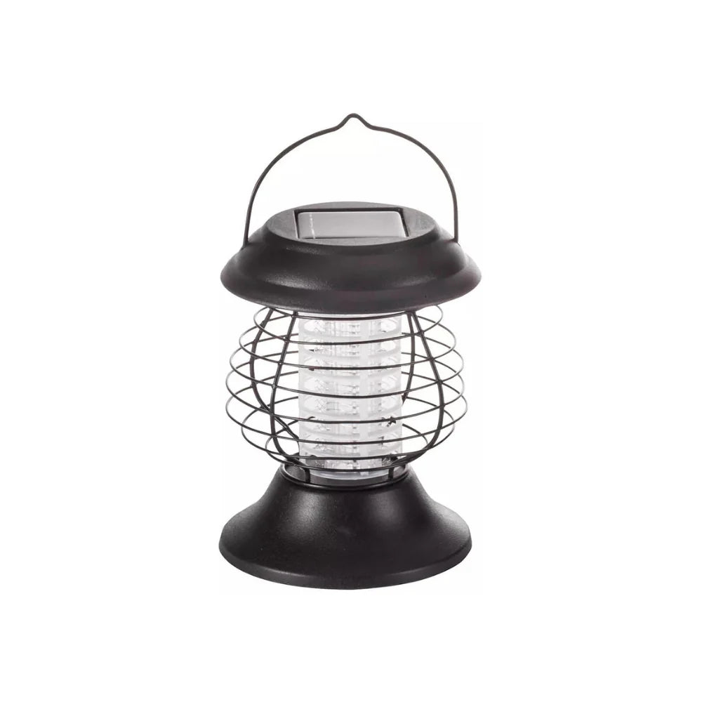 Lampe anti-moustiques solaire LED blanc chaud extérieur jardin terrasse IP65 moderne