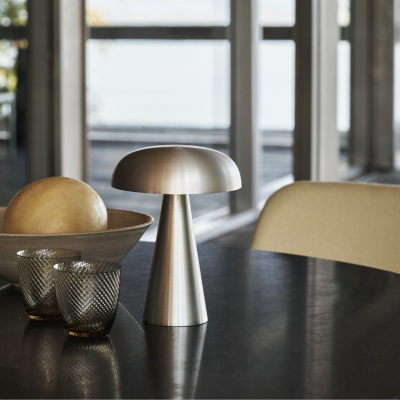 LumaLite – Lampe de table USB-C rechargeable, 3 niveaux de luminosité