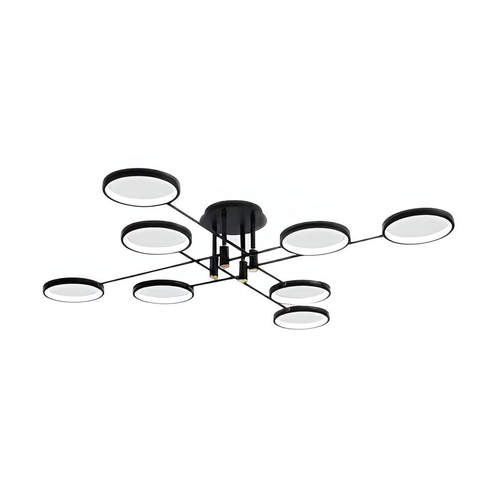 LumenVibe Lustre LED – Design Moderne avec Suspension Réglable