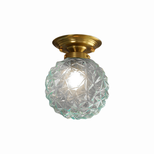 LumiSphere – Plafonnier Moderne en Verre Fumé/Clair pour Hall