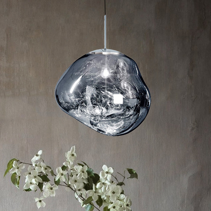 Aurélis – Suspension Verre Élégante Design Moderne Blanc Salon