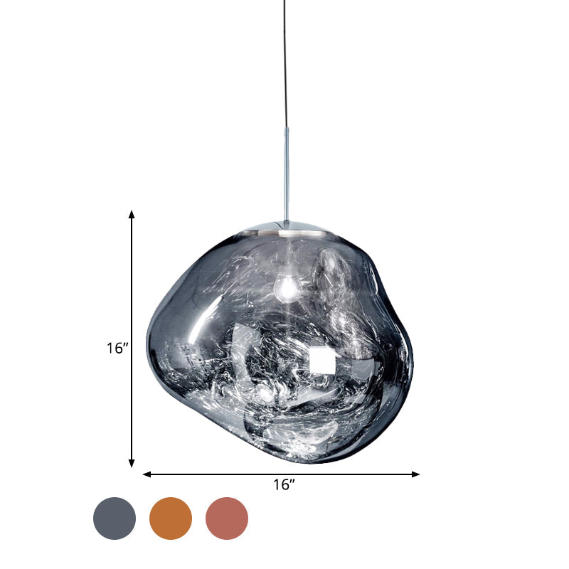 Aurélis – Suspension Verre Élégante Design Moderne Blanc Salon