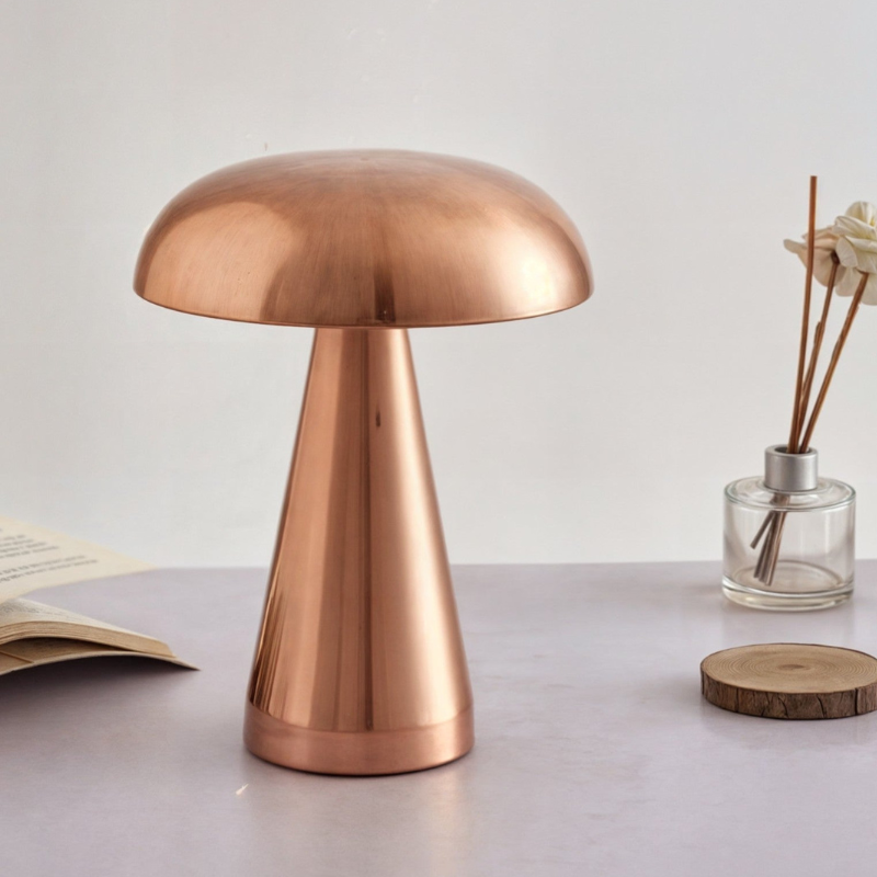 LumaLite – Lampe de table USB-C rechargeable, 3 niveaux de luminosité