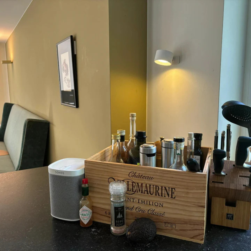 Luminora Applique LED Sans Fil, Dimmable, Rotative, Intérieur