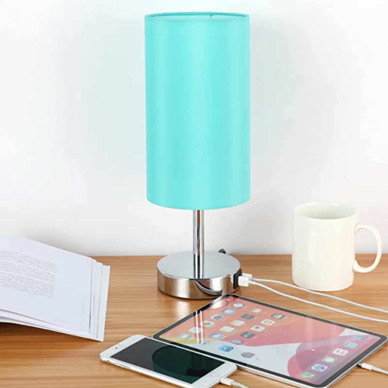TouchEase – Lampe de Table Dimmable avec Ports USB