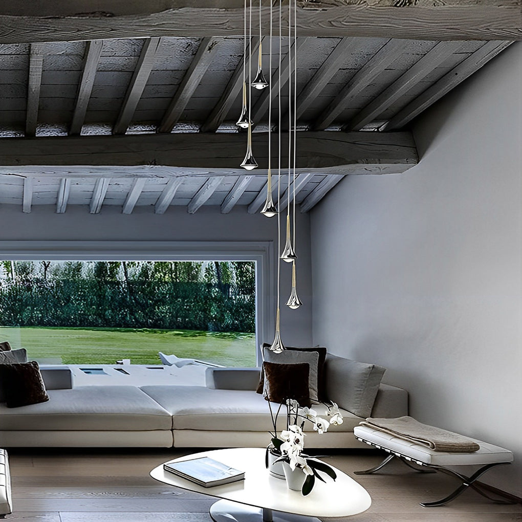 LumoDrop – Suspension LED 1 Lumière Style Nordique Salon