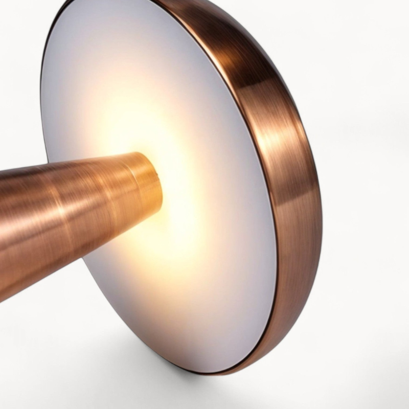 LumaLite – Lampe de table USB-C rechargeable, 3 niveaux de luminosité