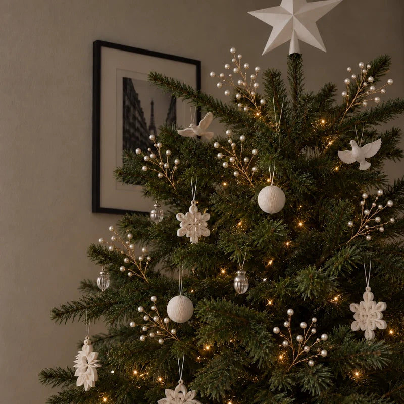 Branches Perlées et Cristaux pour Décoration