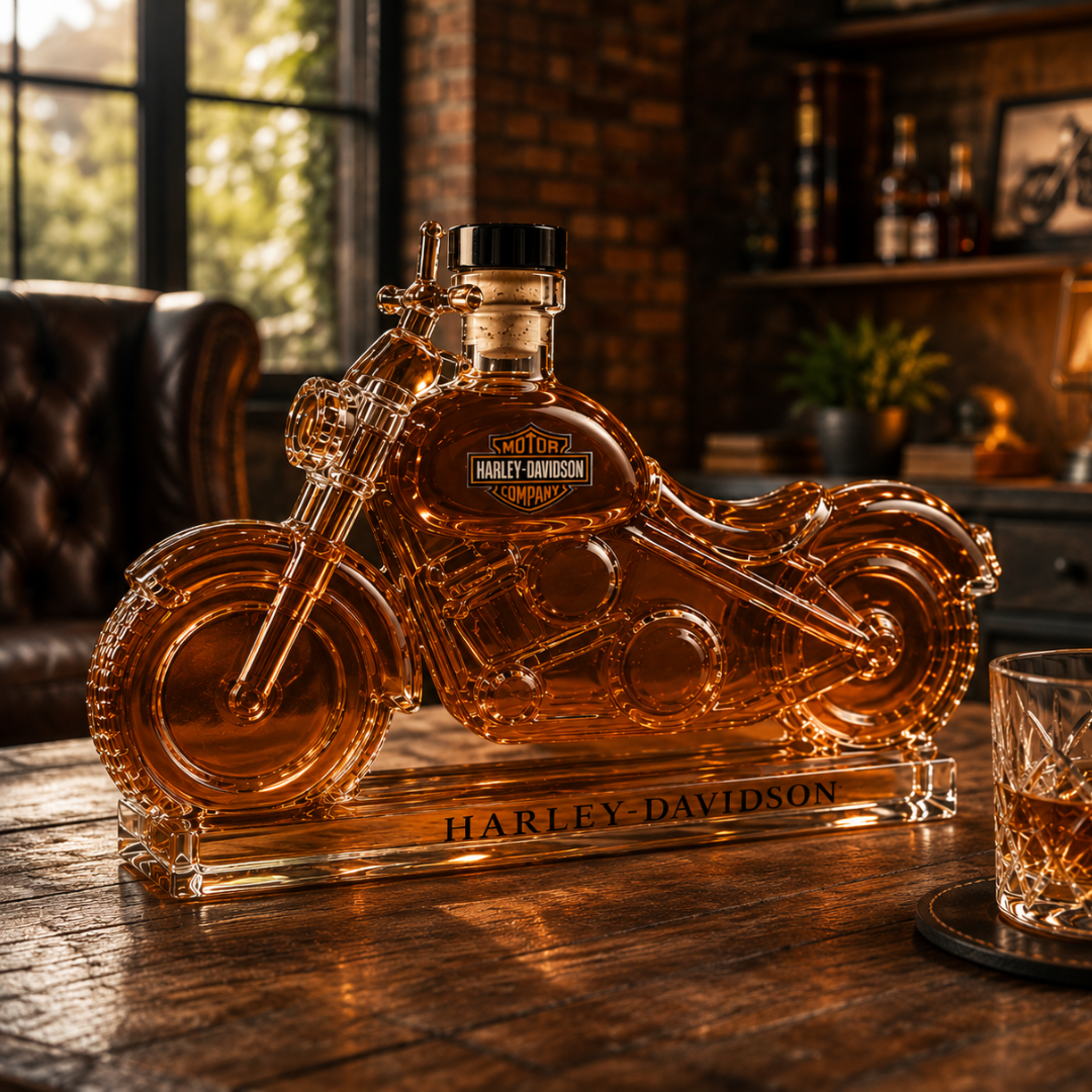 Bouteille de Whisky | Édition Limitée, Design Raffiné (bouteille vide à remplir soi-même)