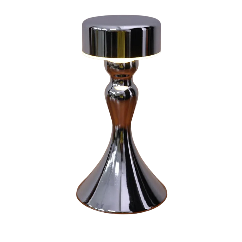 GoldenGlow – Lampe de Table Sans Fil de Luxe avec Fonction de Recharge
