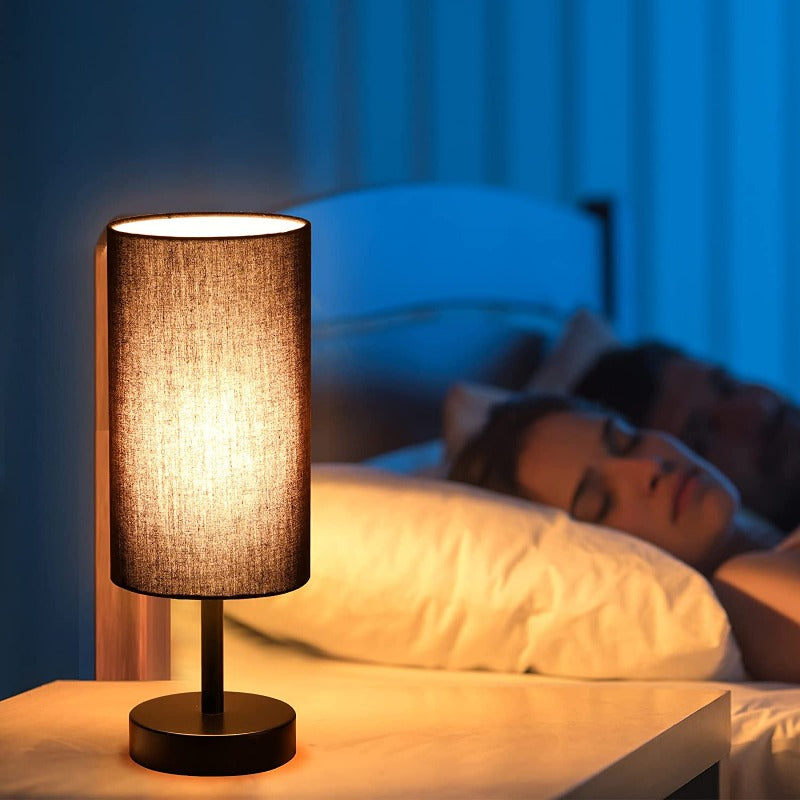 TouchEase – Lampe de Table Dimmable avec Ports USB