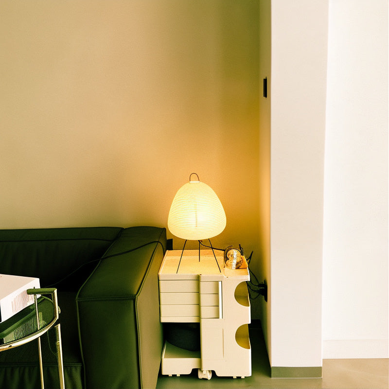 ZenLicht – Lampe de table japonaise en papier de riz