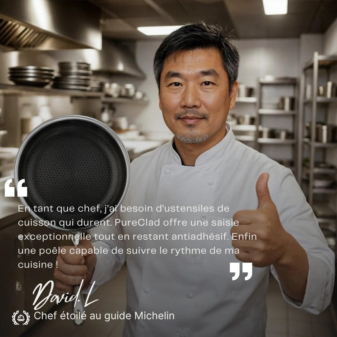 Poêle de Cuisine | Surface Antiadhésive, Résistante à la Chaleur