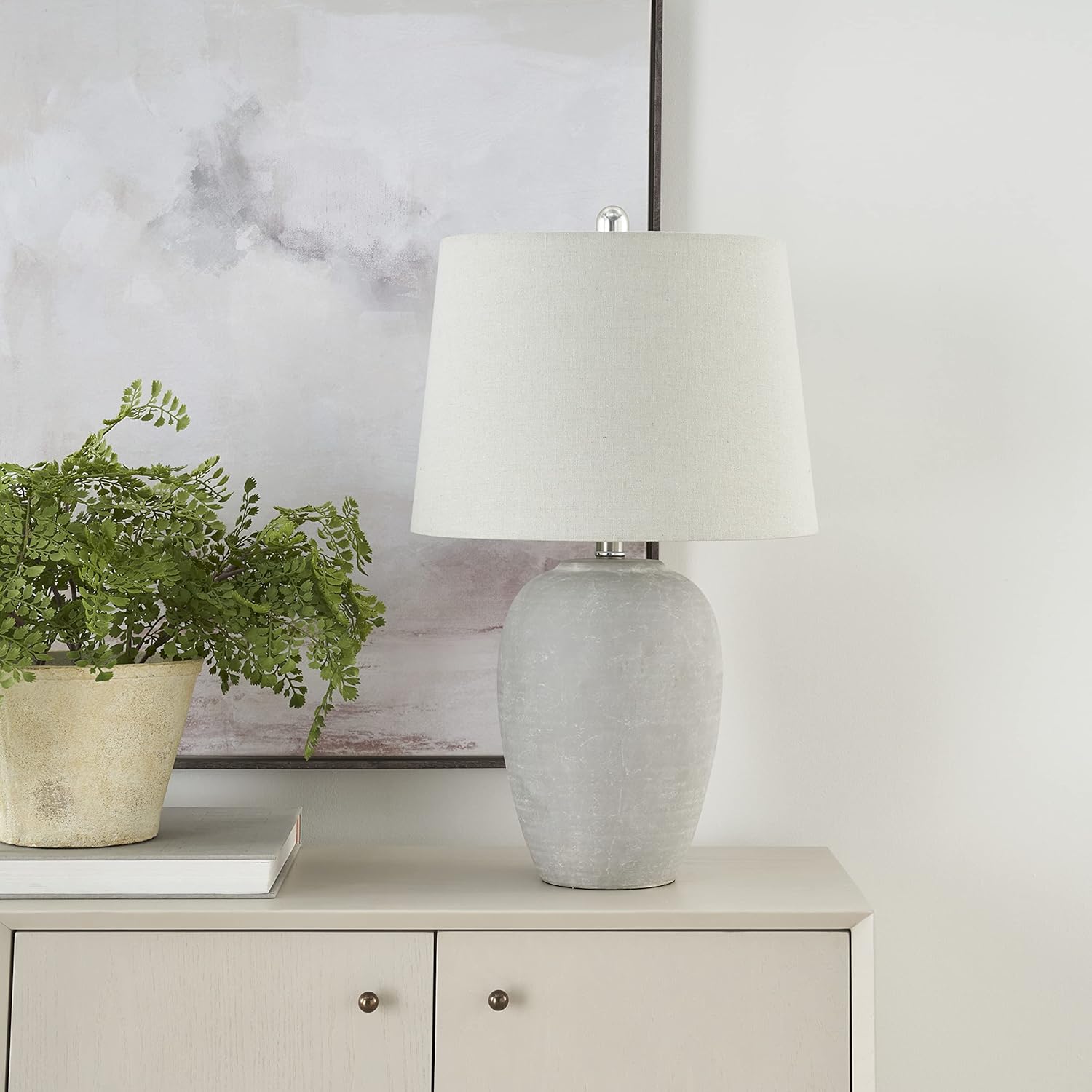 IllumiBase – Lampe de Table en Céramique LED Minimaliste