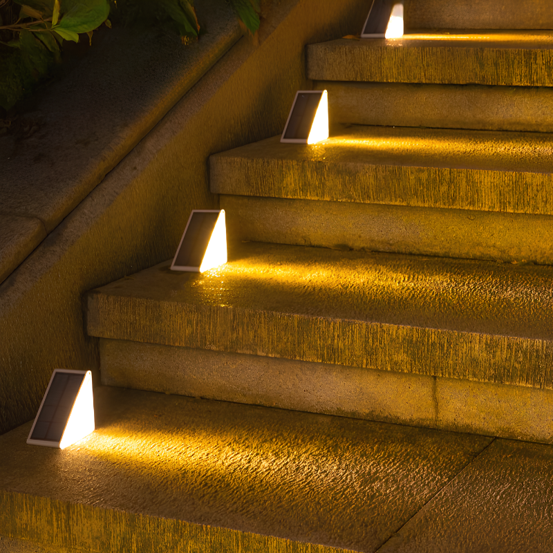 Applique murale solaire LED blanc chaud extérieur IP65 pour jardin terrasse moderne