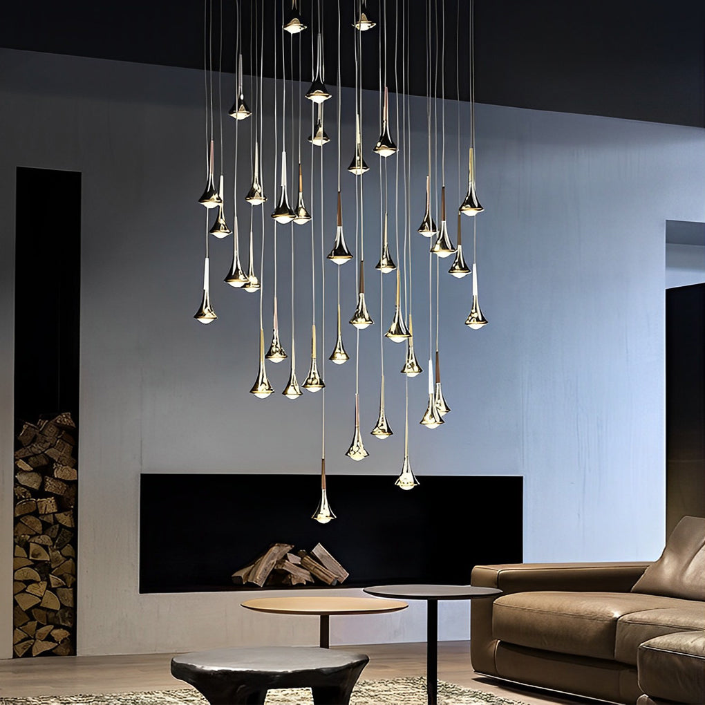 LumoDrop – Suspension LED 1 Lumière Style Nordique Salon