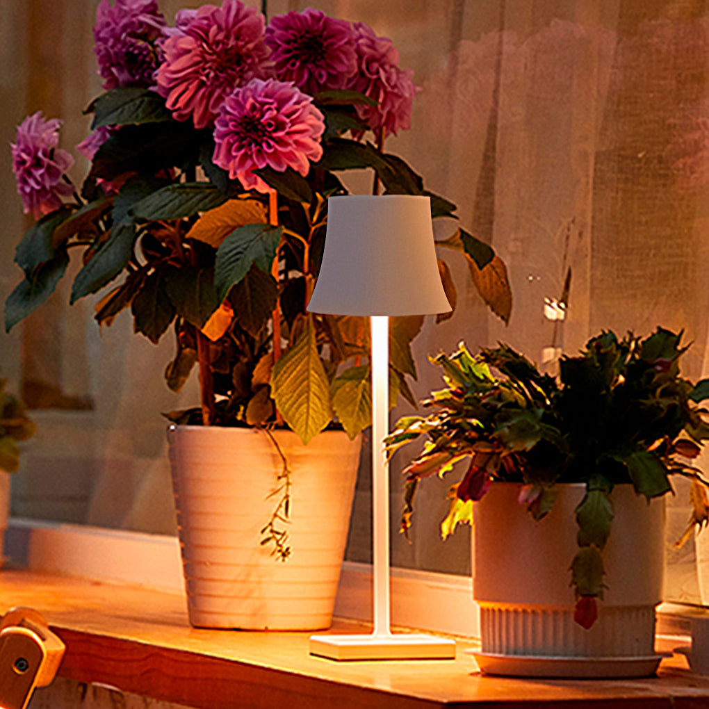 LumaGlow I Lampe de Table Sans Fil Dimmable – Rechargeable via USB, Design Moderne