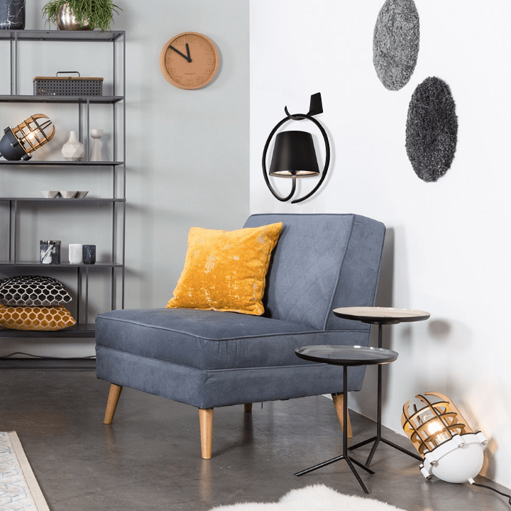 Luminara – Suspension Moderne, Design Minimaliste, Salon, Noir