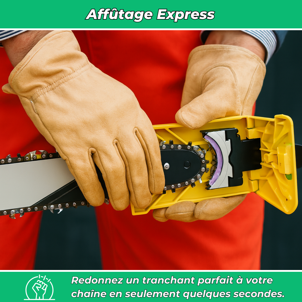 Affuteur Tronçonneuse | Ultra-Rapide, Précision Instantanée 2
