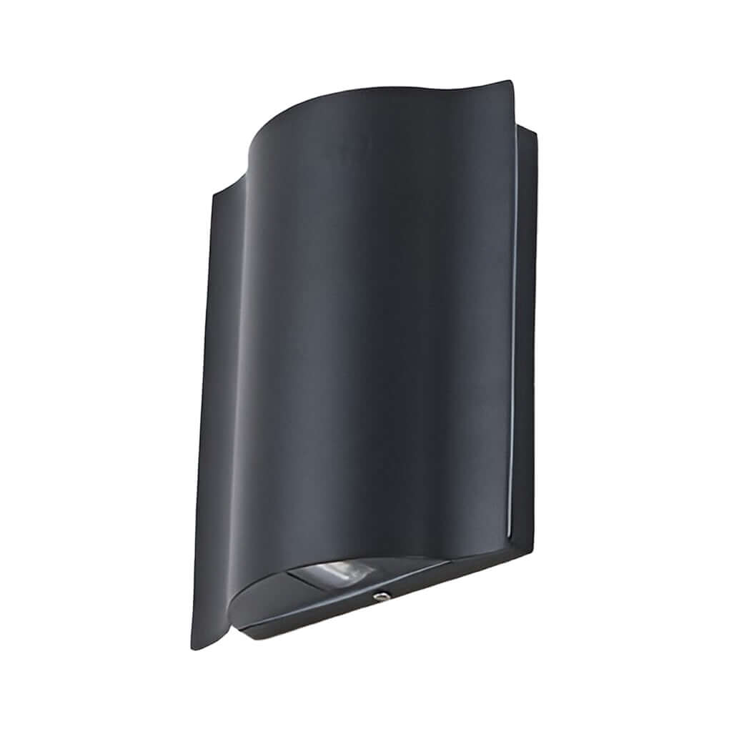 Applique Murale Extérieur | Aluminium Ondulé, Éclairage LED Haut-Bas 1