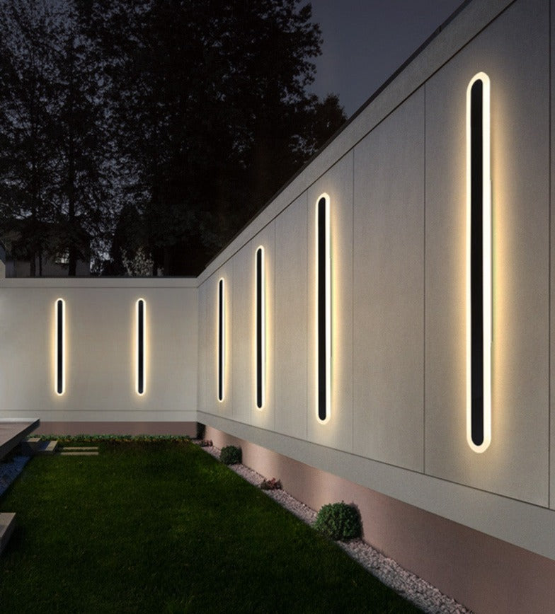 Applique Murale Extérieure | Fer Forgé Noir, Design Étanche LED 4