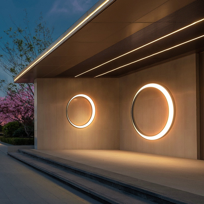 Applique Murale LED d'Extérieur | Étanche IP65, Lumière Chaude 1