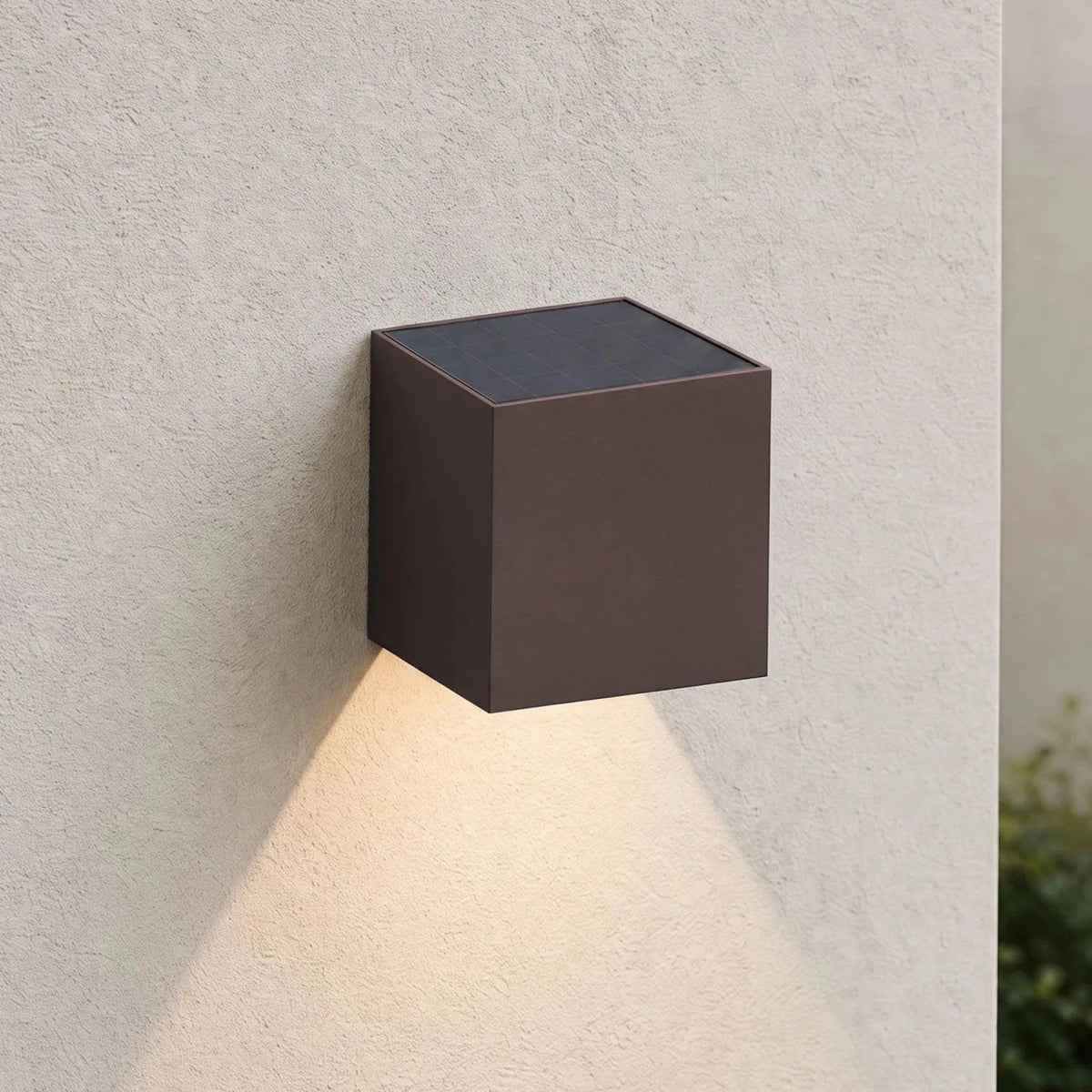 Applique Murale Solaire | Design Cubique, Volets Lumineux Réglables 2
