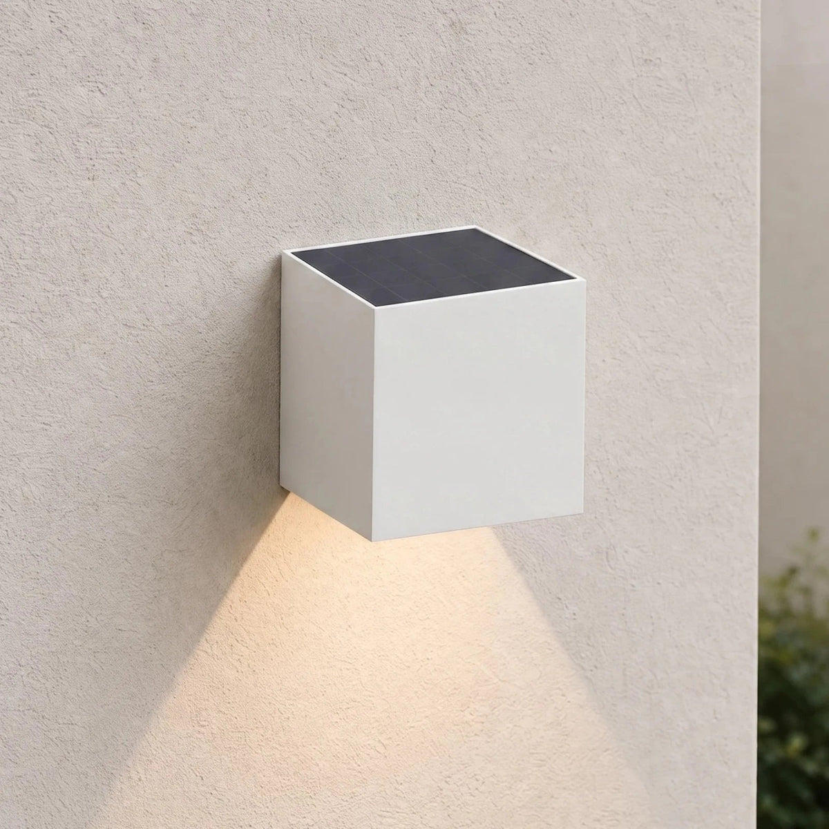 Applique Murale Solaire | Design Cubique, Volets Lumineux Réglables 3