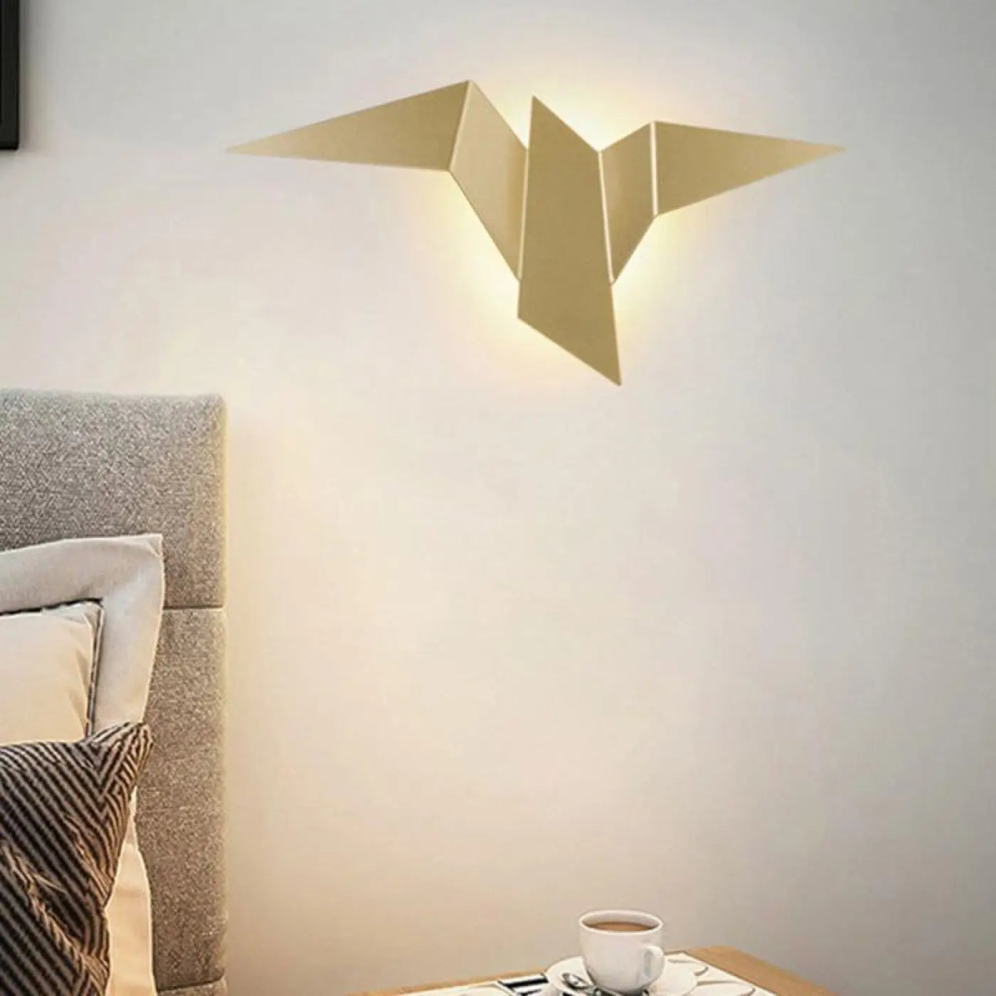 Applique Murale | Design Oiseau, Éclairage Doux 3