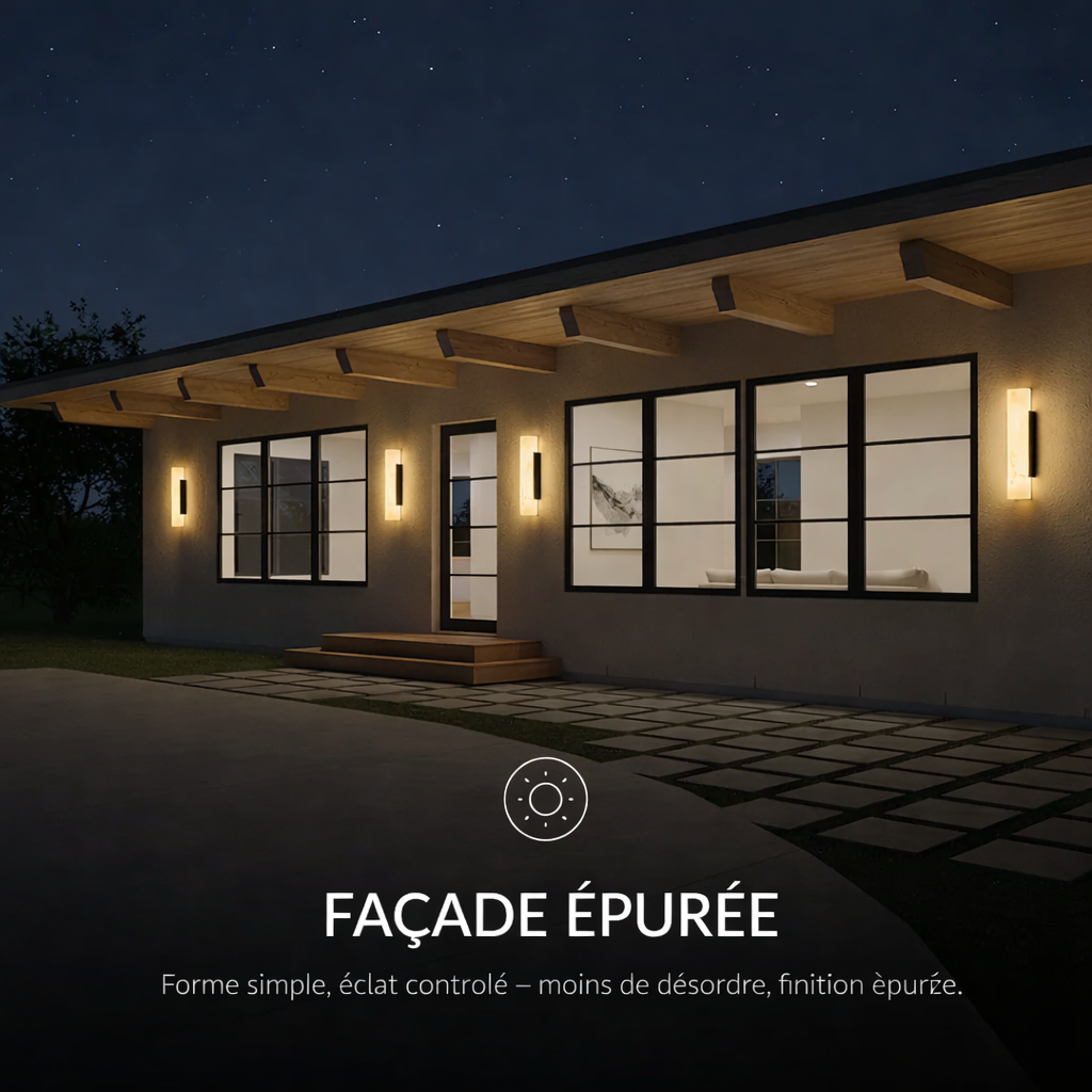 Applique murale LED intérieur acier inoxydable design élégant éclairage mural salon chambre moderne