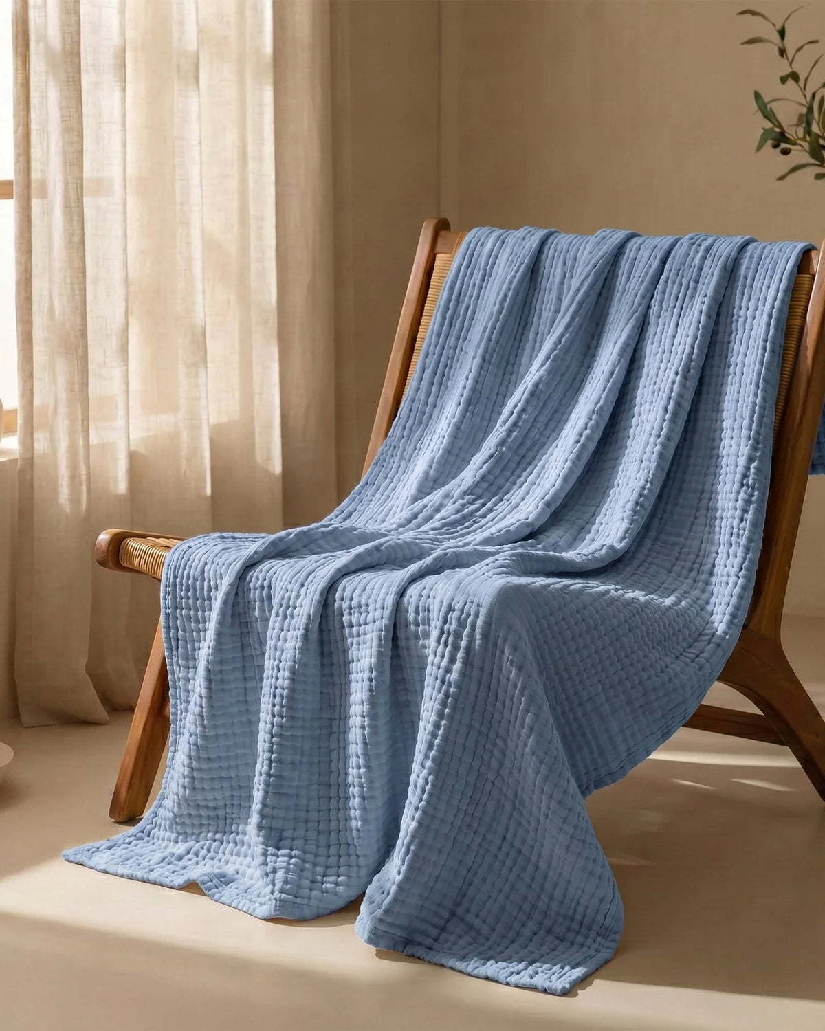 La couverture en mousseline - 100% coton mousseline (B1G1)