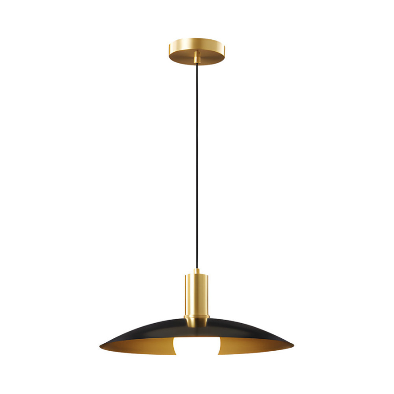 Lumiéra – Suspension LED Vintage Élégante Laiton Salon