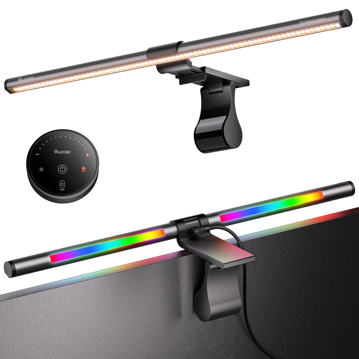 Barre Lumineuse LED | Rétroéclairage RVB, Clip Ajustable 0