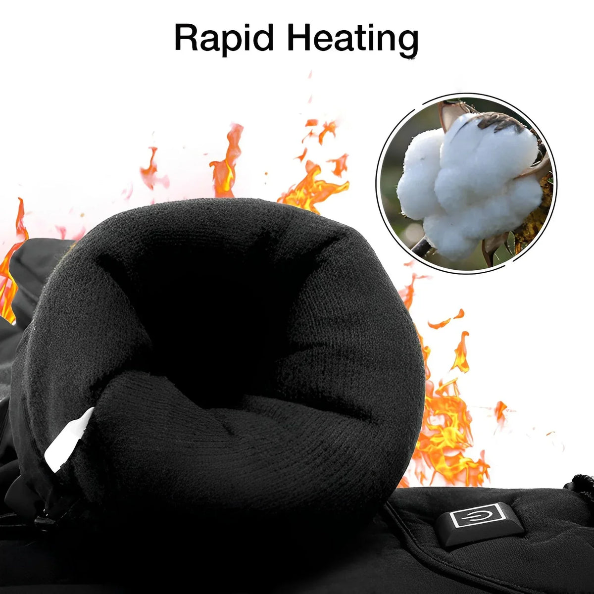 WarmTech | Gants chauffants USB, adaptés à des températures aussi basses que -25°C