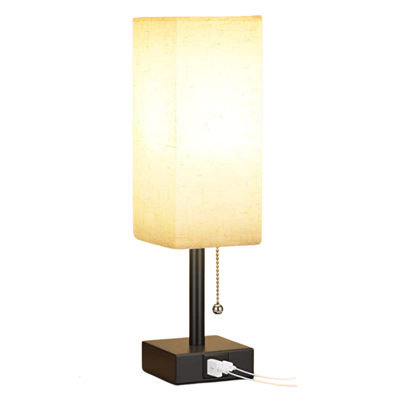 FlexiLamp – Lampe de table dimmable avec 3 températures de couleur et ports USB de recharge