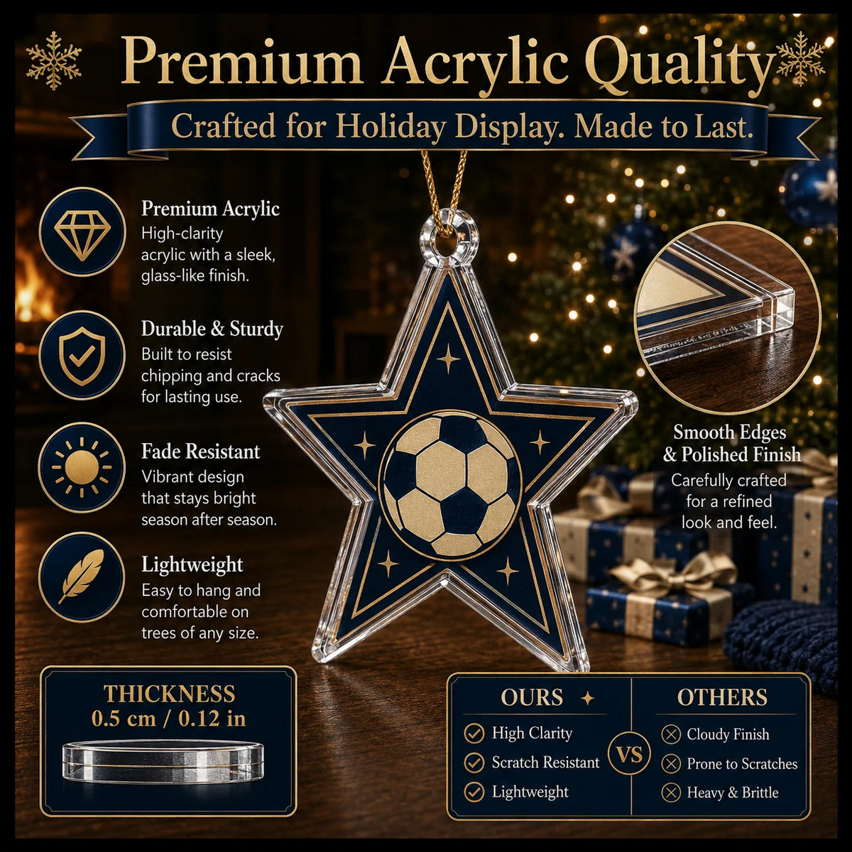 Calendrier de l'Avent Football 'Come On You Spurs!' – Compte à Rebours Festif pour Fans de Football 6