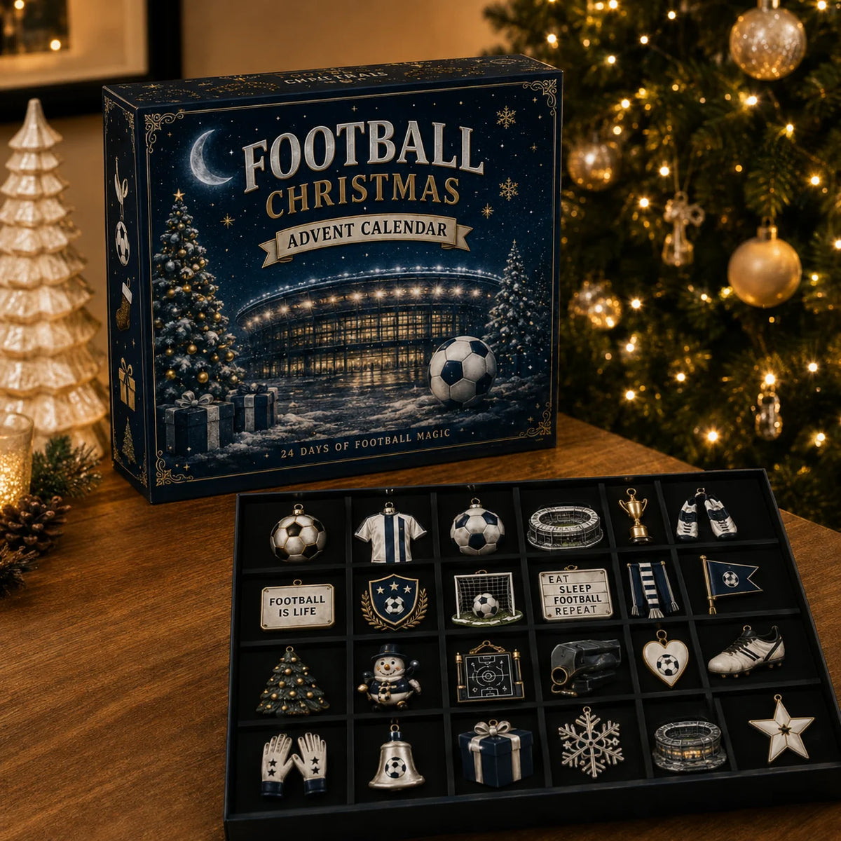 Calendrier de l'Avent Football 'Come On You Spurs!' – Compte à Rebours Festif pour Fans de Football 7
