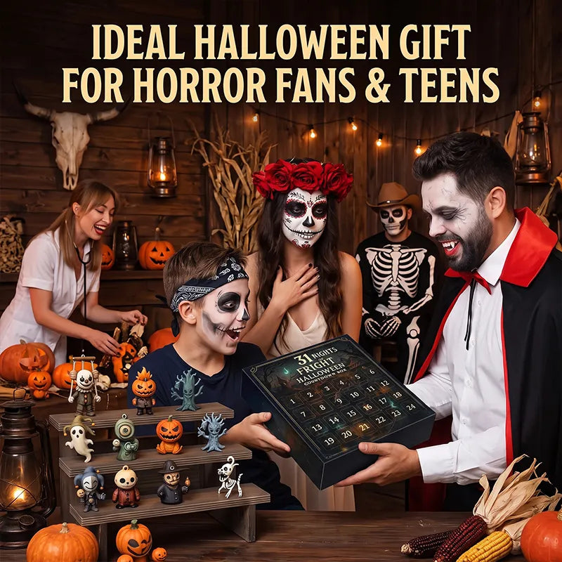 Calendrier de l'Avent Halloween 2026 - Coffret Surprise 31 Nuits d'Effroi avec Blindbags 4