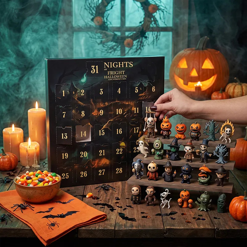 Calendrier de l'Avent Halloween 2026 - Coffret Surprise 31 Nuits d'Effroi avec Blindbags 6